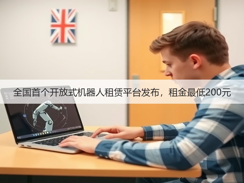 全国首个开放式机器人租赁平台发布,租金最低200元 全国首个开放式机器人租赁平台发布,租金最低200元
