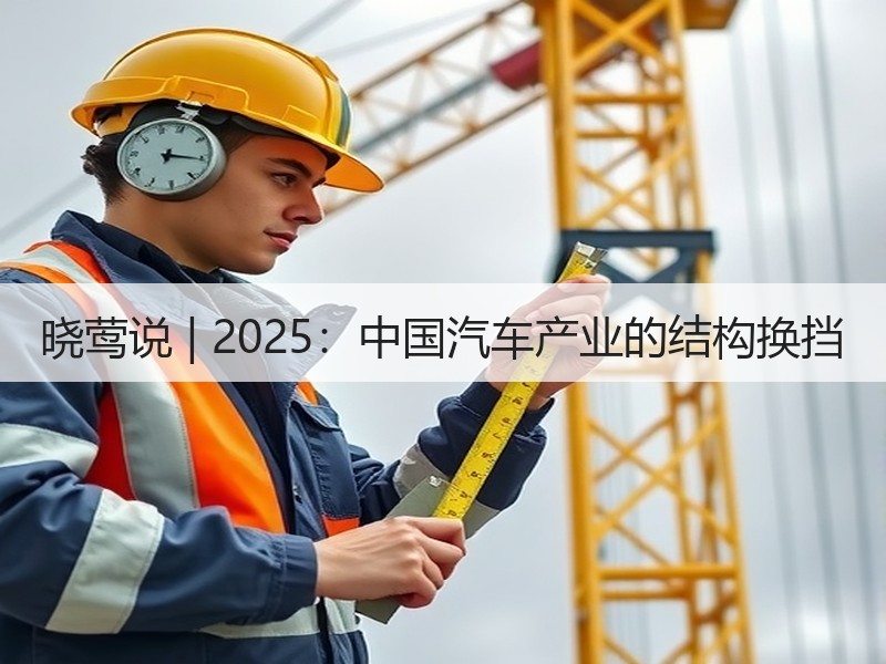 晓莺说 | 2025：中国汽车产业的结构换挡