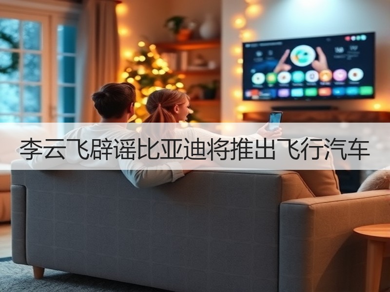 李云飞辟谣比亚迪将推出飞行汽车 李云飞辟谣比亚迪将推出飞行汽车