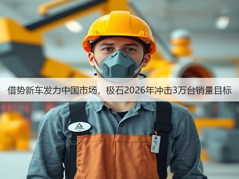 借势新车发力中国市场,极石2026年冲击3万台销量目标 借势新车发力中国市场,极石2026年冲击3万台销量目标