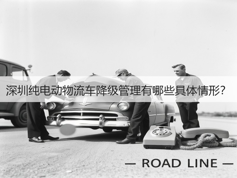 深圳纯电动物流车降级管理有哪些具体情形? 深圳纯电动物流车降级管理有哪些具体情形?