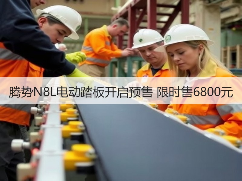 腾势N8L电动踏板开启预售 限时售6800元