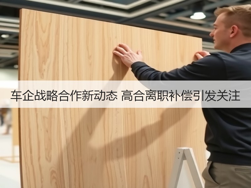 车企战略合作新动态 高合离职补偿引发关注 车企战略合作新动态 高合离职补偿引发关注