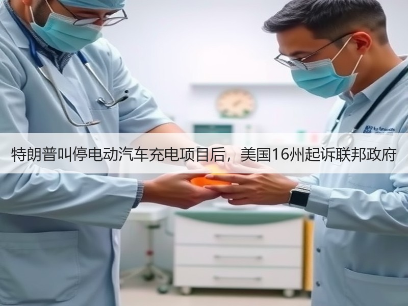 特朗普叫停电动汽车充电项目后，美国16州起诉联邦政府