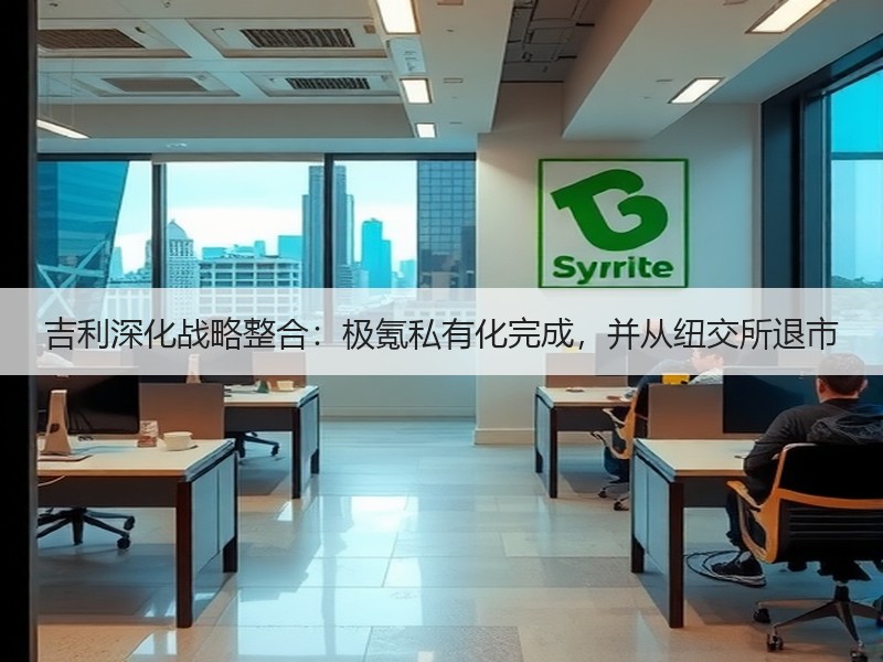 吉利深化战略整合:极氪私有化完成,并从纽交所退市 吉利深化战略整合:极氪私有化完成,并从纽交所退市