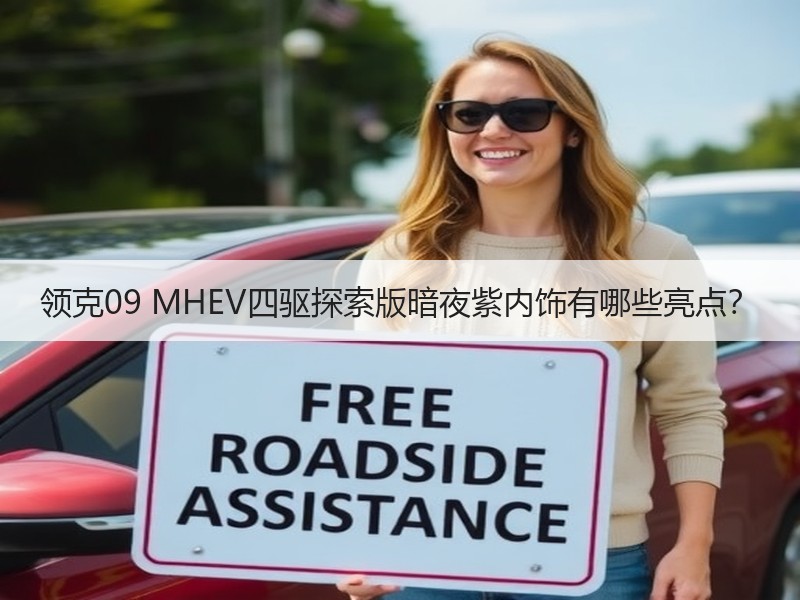 领克09 MHEV四驱探索版暗夜紫内饰有哪些亮点? 领克09 MHEV四驱探索版暗夜紫内饰有哪些亮点?