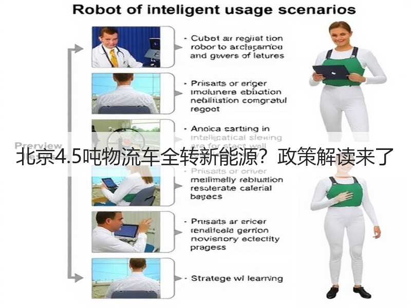 北京4.5吨物流车全转新能源？政策解读来了