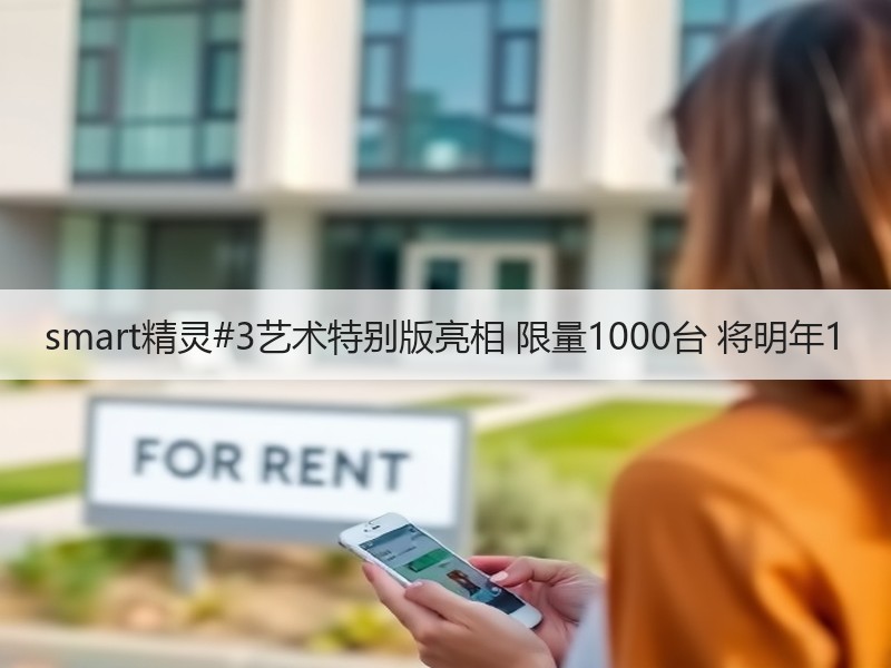smart精灵#3艺术特别版亮相 限量1000台 将明年1
