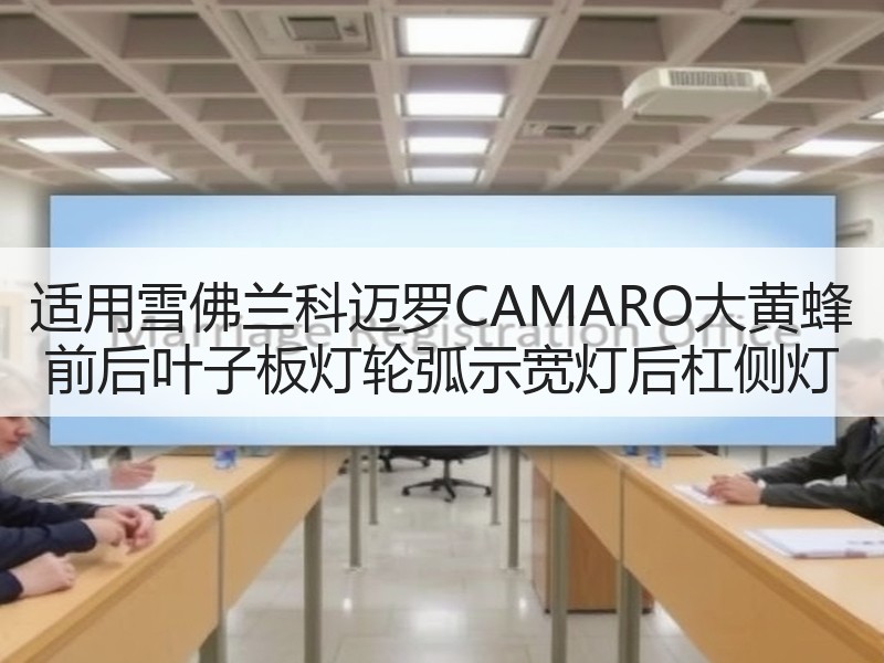 适用雪佛兰科迈罗CAMARO大黄蜂 前后叶子板灯轮弧示宽灯后杠侧灯
