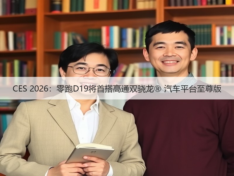 CES 2026:零跑D19将首搭高通双骁龙® 汽车平台至尊版 CES 2026:零跑D19将首搭高通双骁龙® 汽车平台至尊版