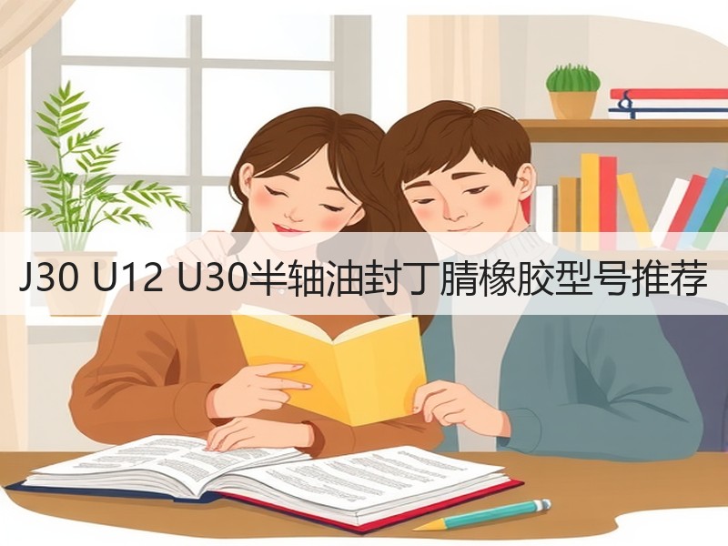 J30 U12 U30半轴油封丁腈橡胶型号推荐 J30 U12 U30半轴油封丁腈橡胶型号推荐