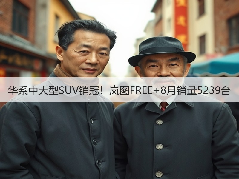 华系中大型SUV销冠!岚图FREE+8月销量5239台 华系中大型SUV销冠!岚图FREE+8月销量5239台