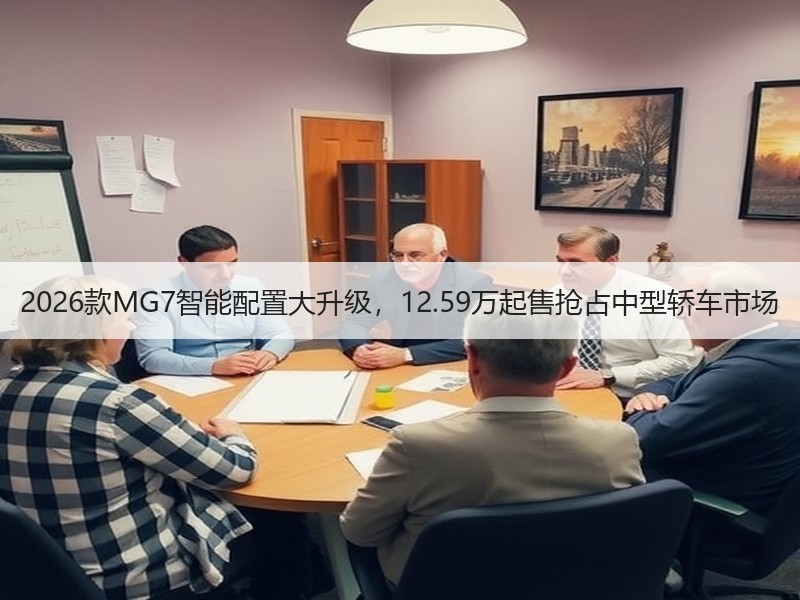 2026款MG7智能配置大升级，12.59万起售抢占中型轿车市场
