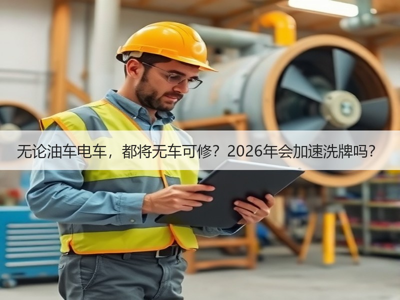 无论油车电车,都将无车可修?2026年会加速洗牌吗? 无论油车电车,都将无车可修?2026年会加速洗牌吗?