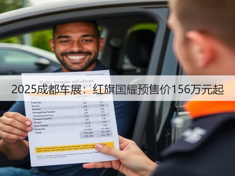 2025成都车展:红旗国耀预售价156万元起 2025成都车展:红旗国耀预售价156万元起