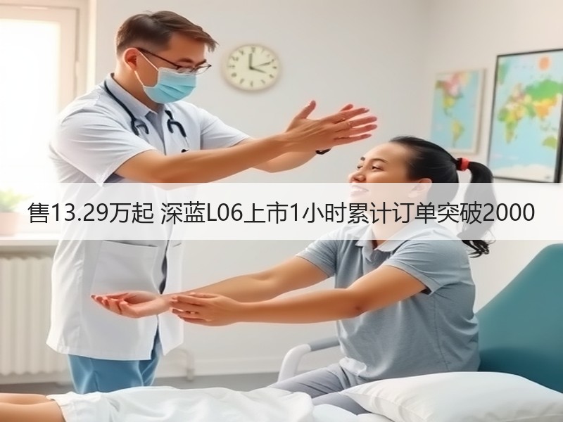 售13.29万起 深蓝L06上市1小时累计订单突破2000 售13.29万起 深蓝L06上市1小时累计订单突破2000