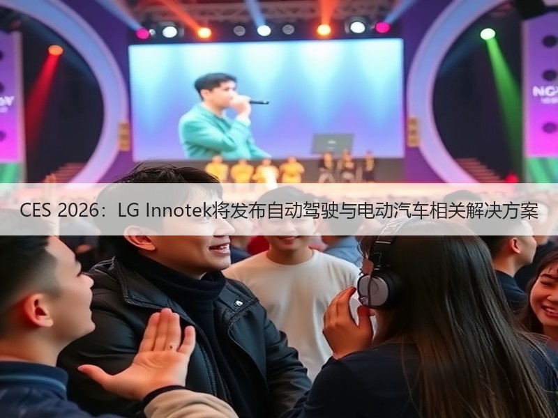 CES 2026：LG Innotek将发布自动驾驶与电动汽车相关解决方案