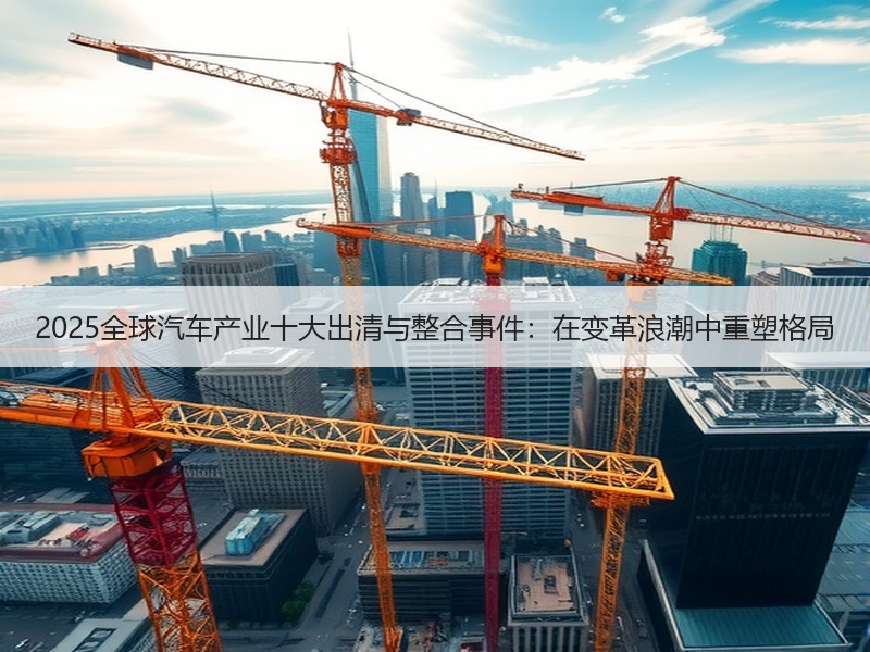 2025全球汽车产业十大出清与整合事件:在变革浪潮中重塑格局 2025全球汽车产业十大出清与整合事件:在变革浪潮中重塑格局