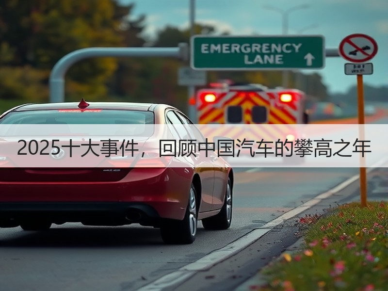 2025十大事件,回顾中国汽车的攀高之年 2025十大事件,回顾中国汽车的攀高之年