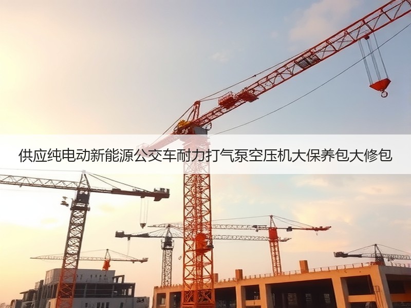 供应纯电动新能源公交车耐力打气泵空压机大保养包大修包