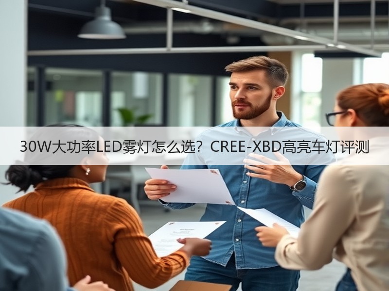 30W大功率LED雾灯怎么选？CREE-XBD高亮车灯评测