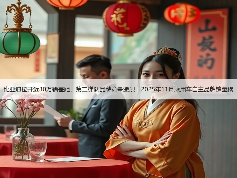 比亚迪拉开近30万辆差距,第二梯队品牌竞争激烈丨2025年11月乘用车自主品牌销量榜 比亚迪拉开近30万辆差距,第二梯队品牌竞争激烈丨2025年11月乘用车自主品牌销量榜