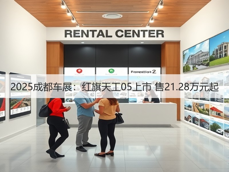 2025成都车展：红旗天工05上市 售21.28万元起