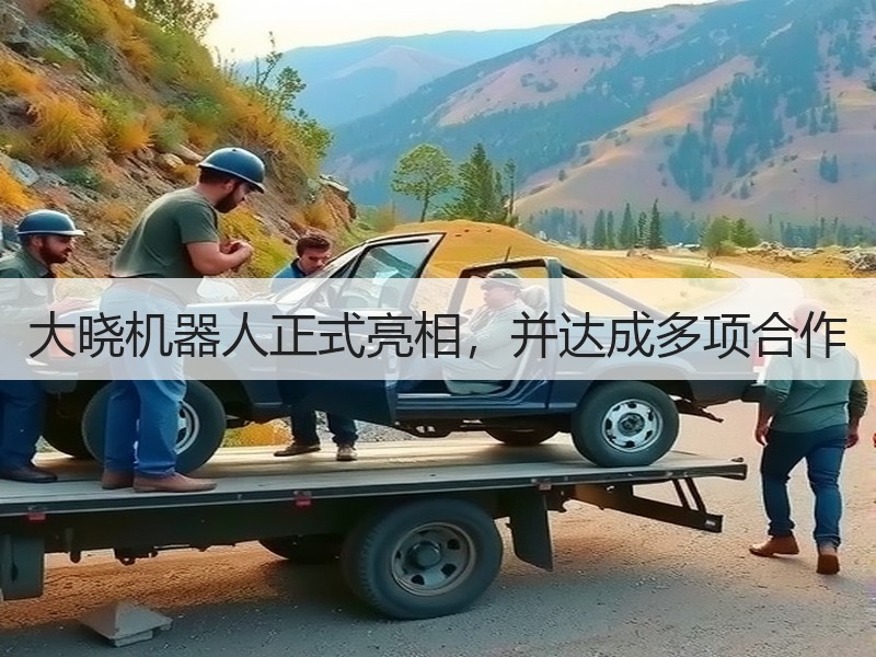 大晓机器人正式亮相,并达成多项合作 大晓机器人正式亮相,并达成多项合作