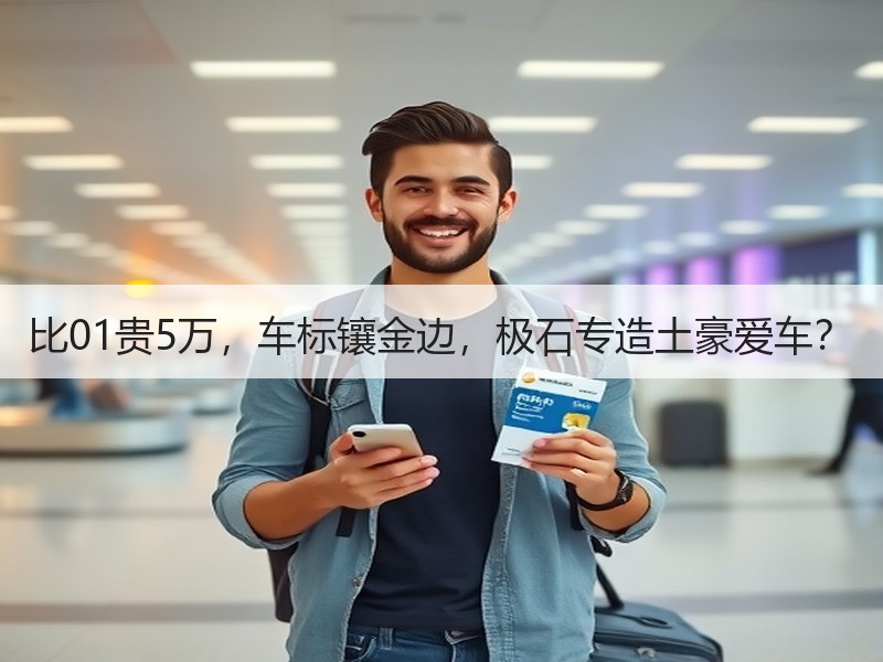比01贵5万,车标镶金边,极石专造土豪爱车? 比01贵5万,车标镶金边,极石专造土豪爱车?