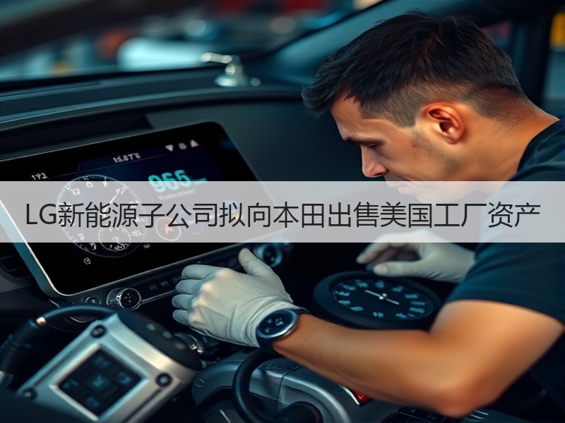 LG新能源子公司拟向本田出售美国工厂资产 LG新能源子公司拟向本田出售美国工厂资产