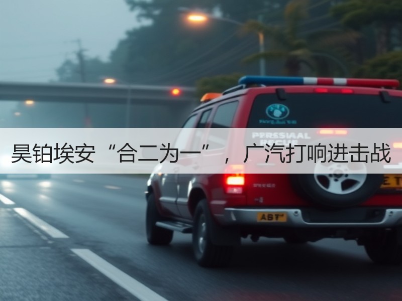 昊铂埃安“合二为一”，广汽打响进击战